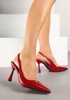 Pantofi stiletto Tosnivia Ulios Bordo
