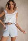 Top Sefionne Albastru deschis