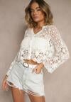 Cardigan Xarli Alb