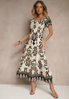 Rochie Clevessa Bej deschis