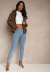 Jasnoniebieskie Jeansy Skinny High Waist Sepilvia