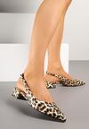 Sandale Odavine Imprimeu leopard