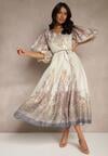 Rochie Redanira Bej deschis