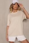 T-shirt Meranissea Bej deschis