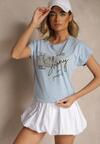 T-shirt Inellira Albastru deschis
