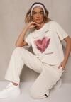 T-shirt Palalea Bej deschis