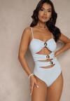 Costum de baie Ovinellea Albastru deschis