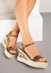 Sandale Merilithra Imprimeu leopard