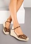 Sandale Meralissea Imprimeu leopard