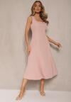 Rochie Deslene Roz