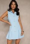 Rochie Rediure Albastru deschis