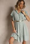 Rochie Tenelora Verde deschis