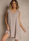 Rochie Folaisa Gri deschis