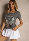 T-shirt Trenelia Gri închis