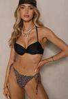 Costum de baie bikini Savadine Negru cu bej