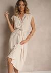 Rochie Meniros Bej