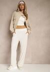 Pantaloni Lunalitia Bej deschis