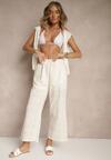 Pantaloni Mevirona Bej deschis