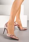 Pantofi stiletto Roz