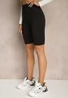 Czarne Szorty Kolarki High Waist Liradine