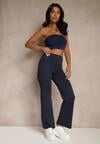 Pantaloni Idalania Bleumarin