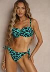 Zielone Bikini 3-częściowe Biustonosz i Majtki Figi w Dwóch Wariantach Milanisse