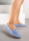 Espadrile Praffia Albastru deschis