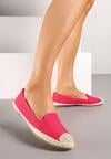 Fuksjowe Espadryle z Motywem Plecionki Ralomea
