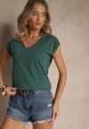 T-shirt Ralienne Verde închis