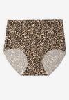 Panterkowe Bezszwowe Majtki Figi High Waist Dolevia