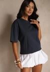 T-shirt Bleumarin