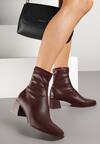 Botine Sileurie Bordo