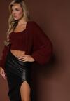 Cardigan Belvane Bordo