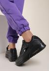 Czarne Buty Sportowe Peach Perfect