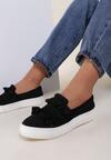 Czarne Slip On After A While