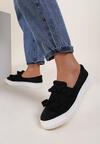 Czarne Slip On After A While