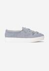 Niebieskie Slip On Barcode