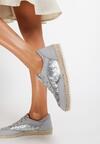 Szare Espadryle Rich And Fame