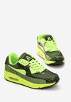Zielone Sneakersy Leucolinai
