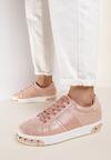 Różowe Sneakersy Amor De Mi Vida