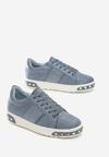 Niebieskie Sneakersy Amor De Mi Vida