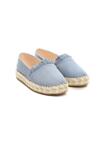 Niebieskie Espadryle Plastic Heart