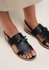 Czarne Sandały Charcoal Black