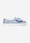 Niebieskie Slip On Fire In Me