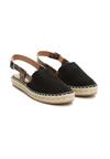 Czarne Espadryle Outrun