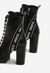 Czarne Botki Bossy Girl