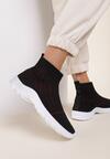 Czarno-Czerwone Sneakersy Stole The Show