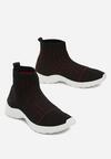Czarno-Czerwone Sneakersy Stole The Show