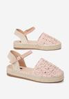 Różowe Espadryle Alulina