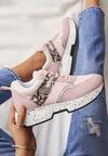Różowe Sneakersy Clymisa